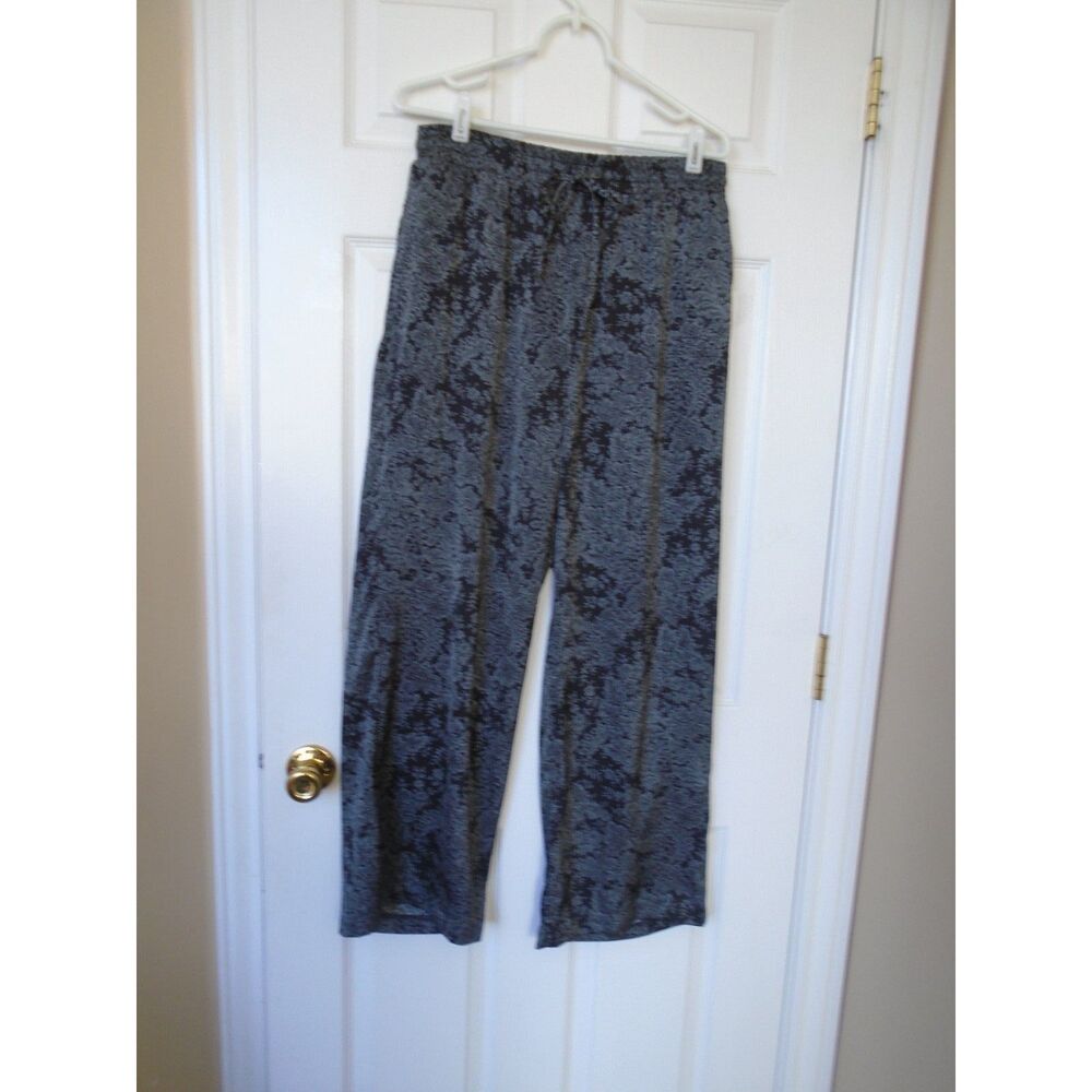 Rafaella Boho Wide Leg Pants Size XL with Tie $79 value